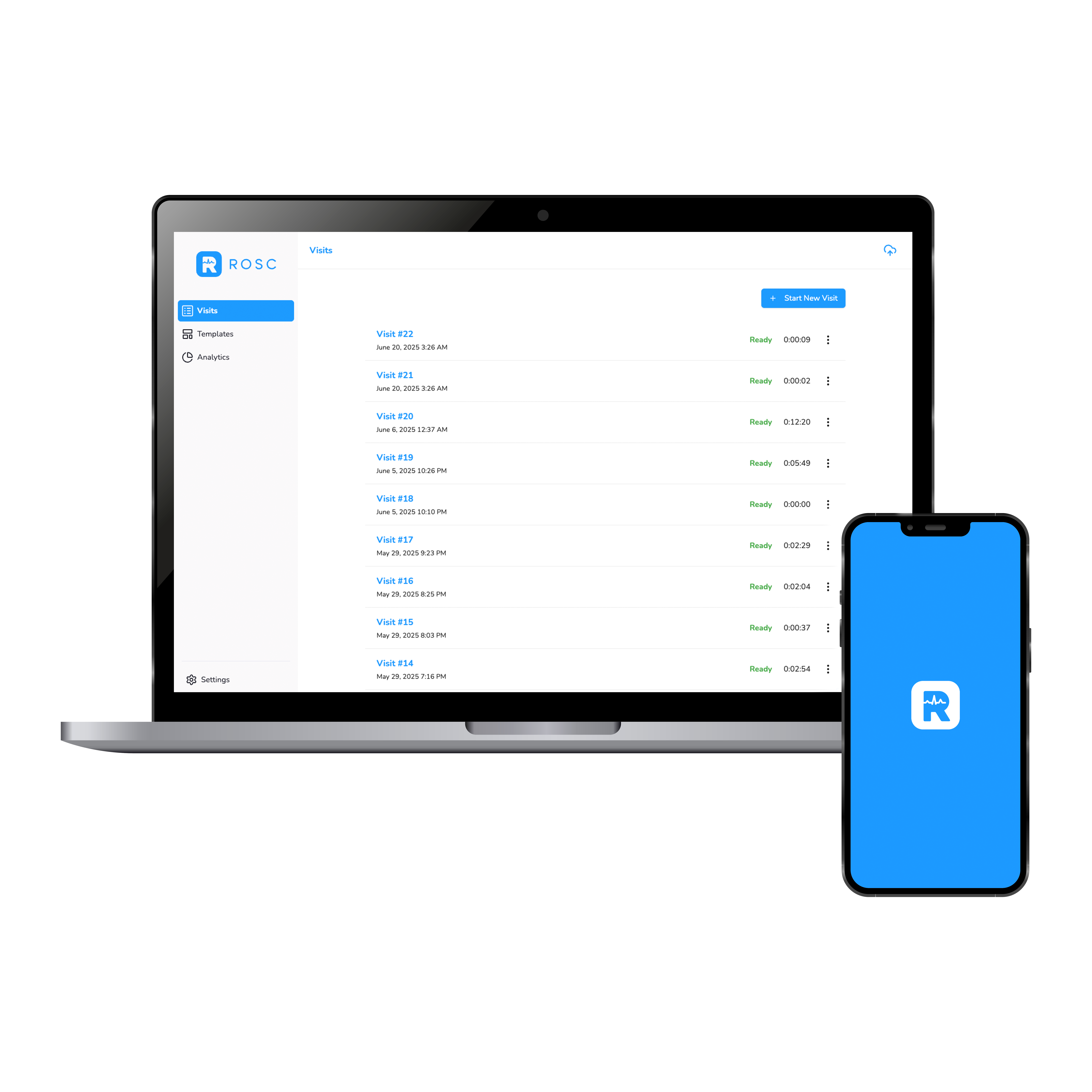 ROSC.ai Medical Documentation Interface